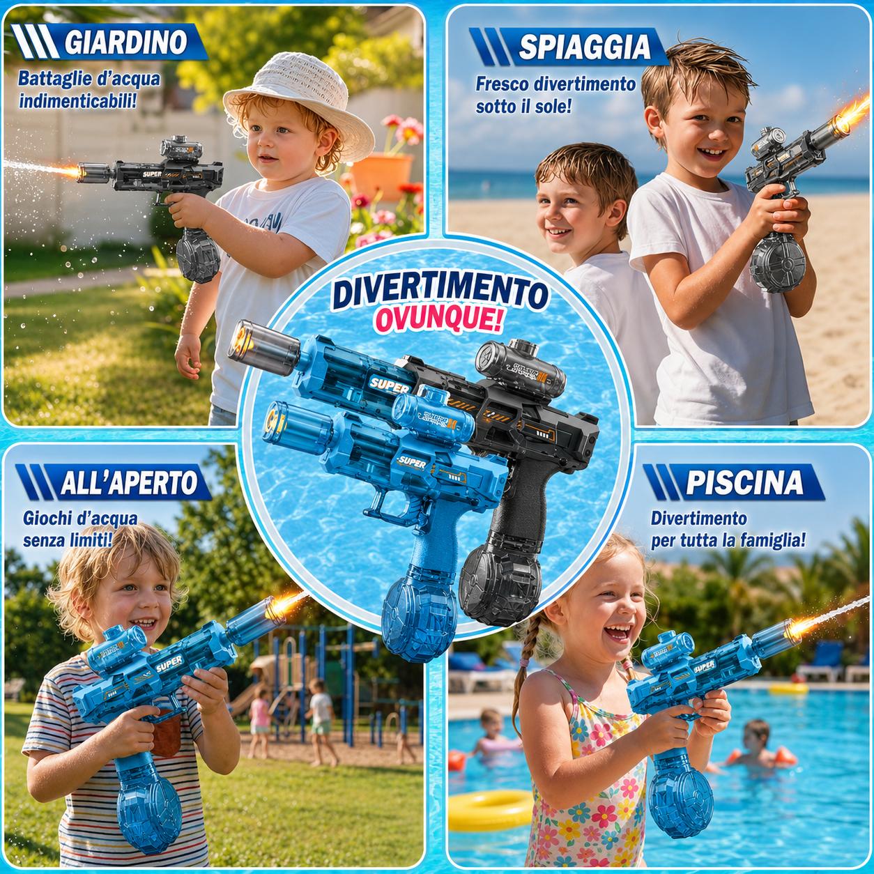 Pistola ad Acqua Elettrica Automatica 💦