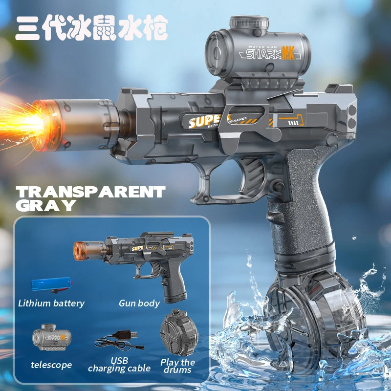 Pistola ad Acqua Elettrica Automatica con Batteria Ricaricabile USB 💦
