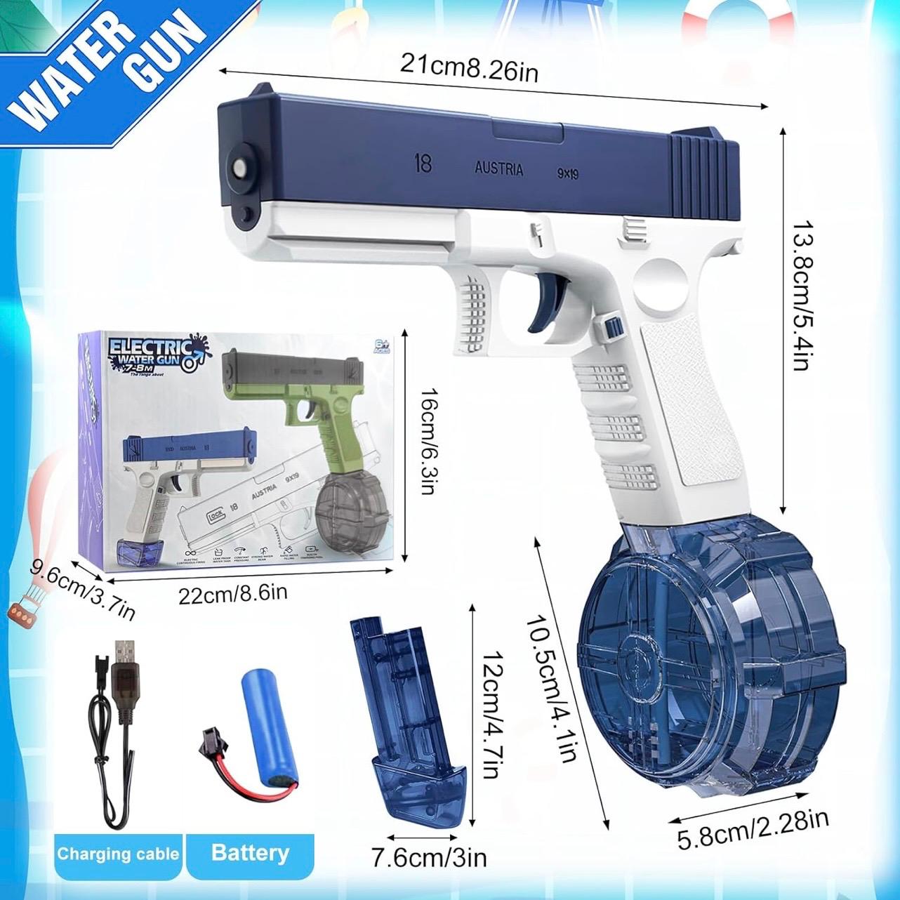 Pistola ad Acqua Elettrica Automatica ad Alta Pressione