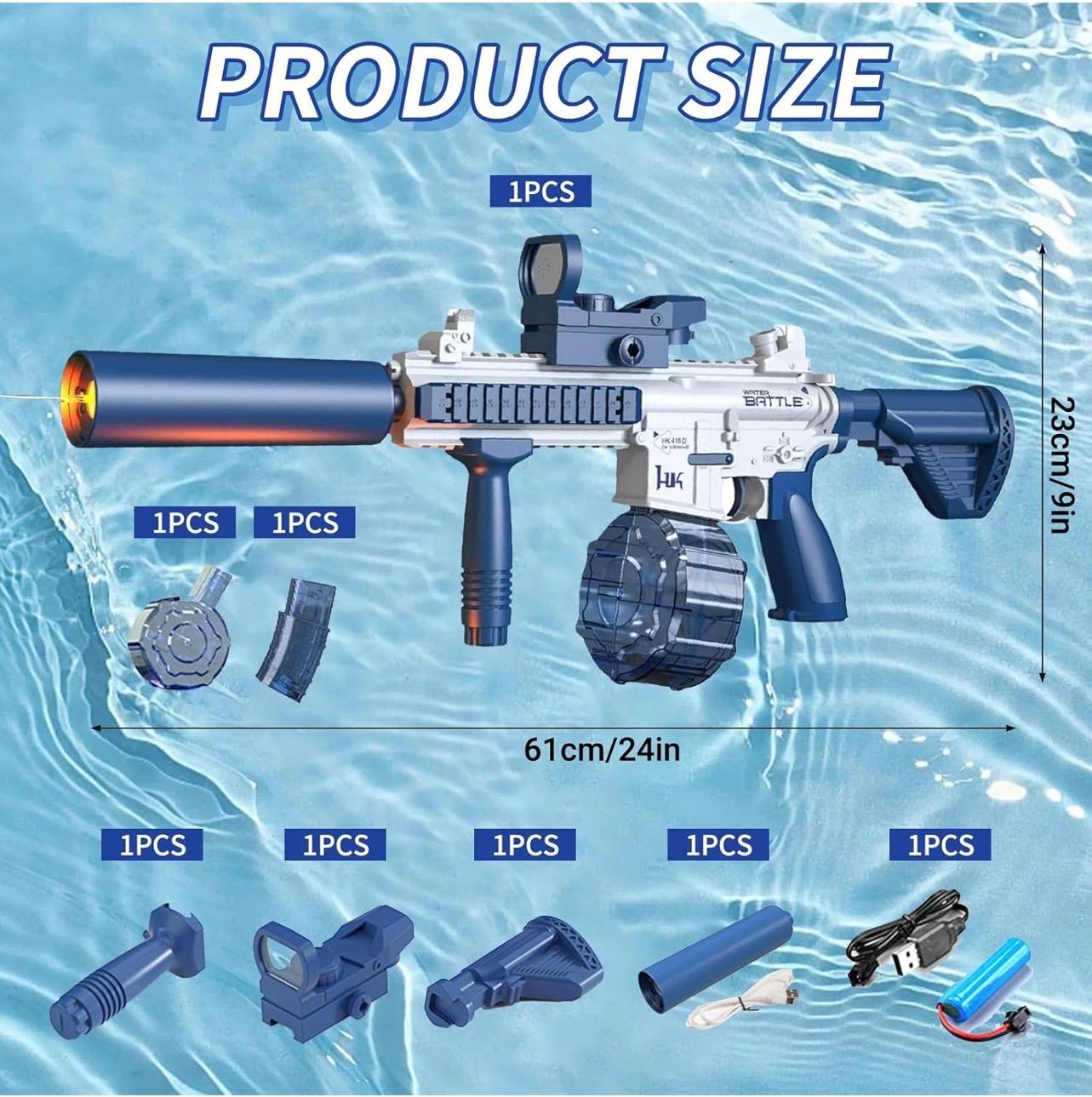 Pistola ad Acqua Elettrica M416 Automatica