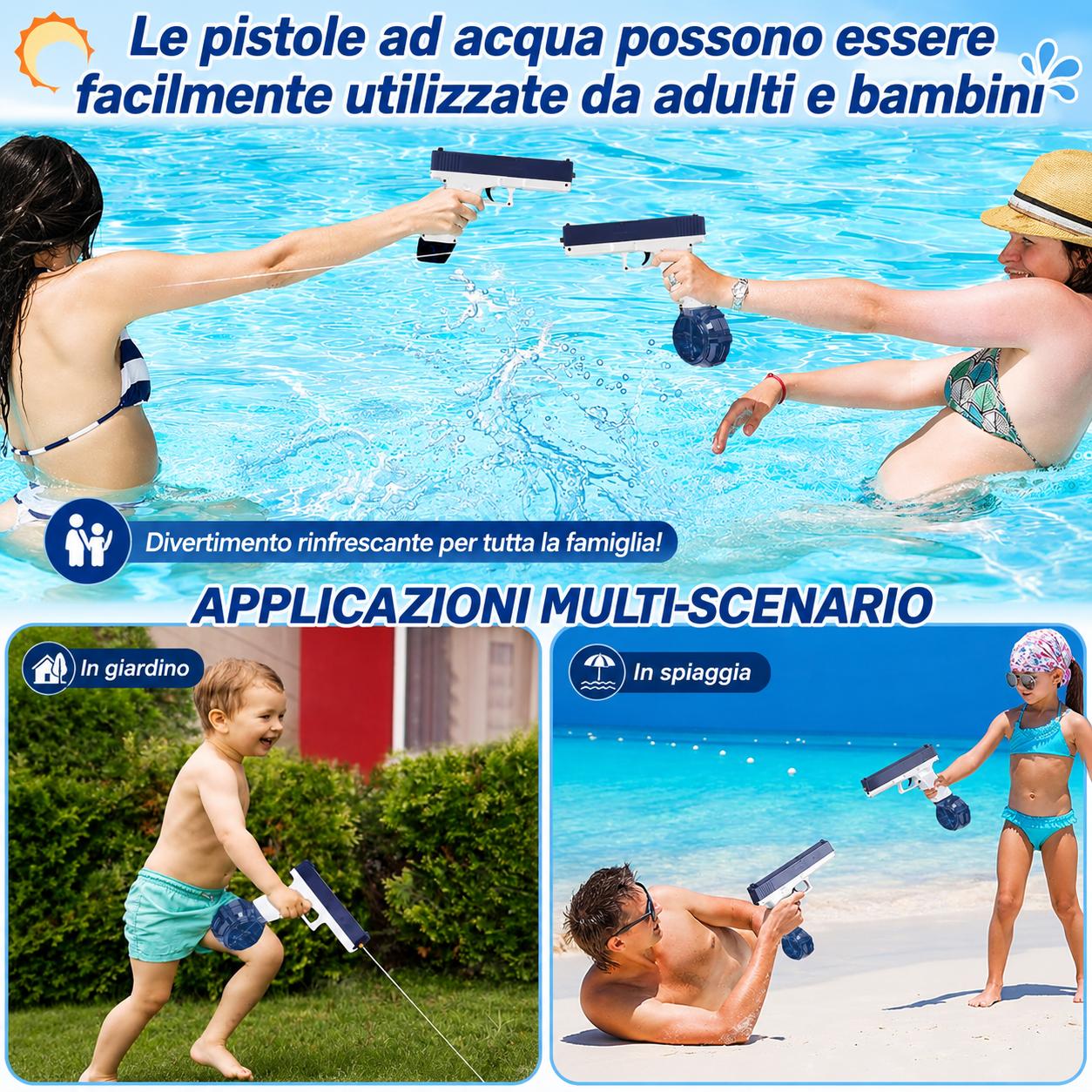 High-Pressure Automatic Electric Water Gun